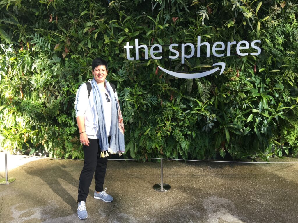 Ines Spanier von SpanierTex berichtet über ihren Besuch bei Amazon.